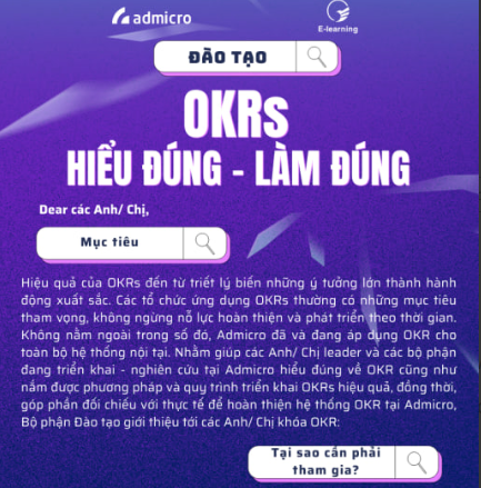 OKRs Hiểu đúng - Làm đúng